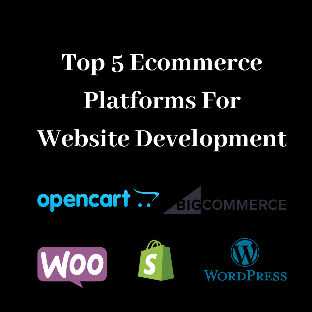 Top 5 Platform for eCommerce Website Development